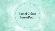 Attractive Pastel Colors PowerPoint Slide Presentation